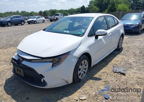 2022 Toyota Corolla Le z USA, uszkodzony, nr VIN JTDEPMAE4N3023015